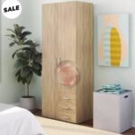 دولاب ملابس ٢ درفة