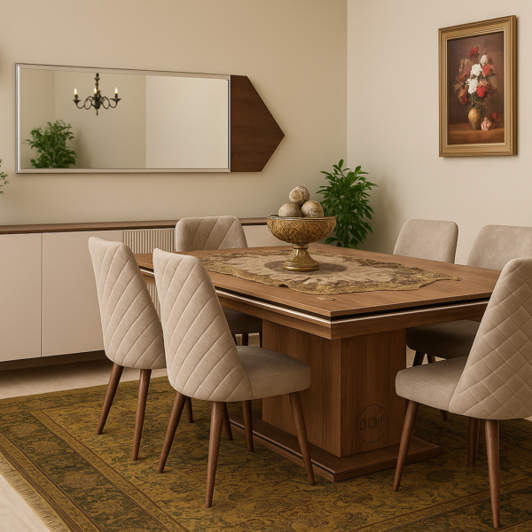 ‏غرفه سفرة كامله