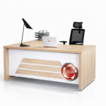 اري 160 سم حرف L يمين | مكتب شركات مودرن من OGM