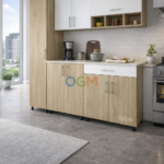 وحدة تخزين مطبخ OGM – موديل 3 قطع