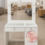 ‏تسريحة مكياج مودرن بمراية مع وحدة أدراج